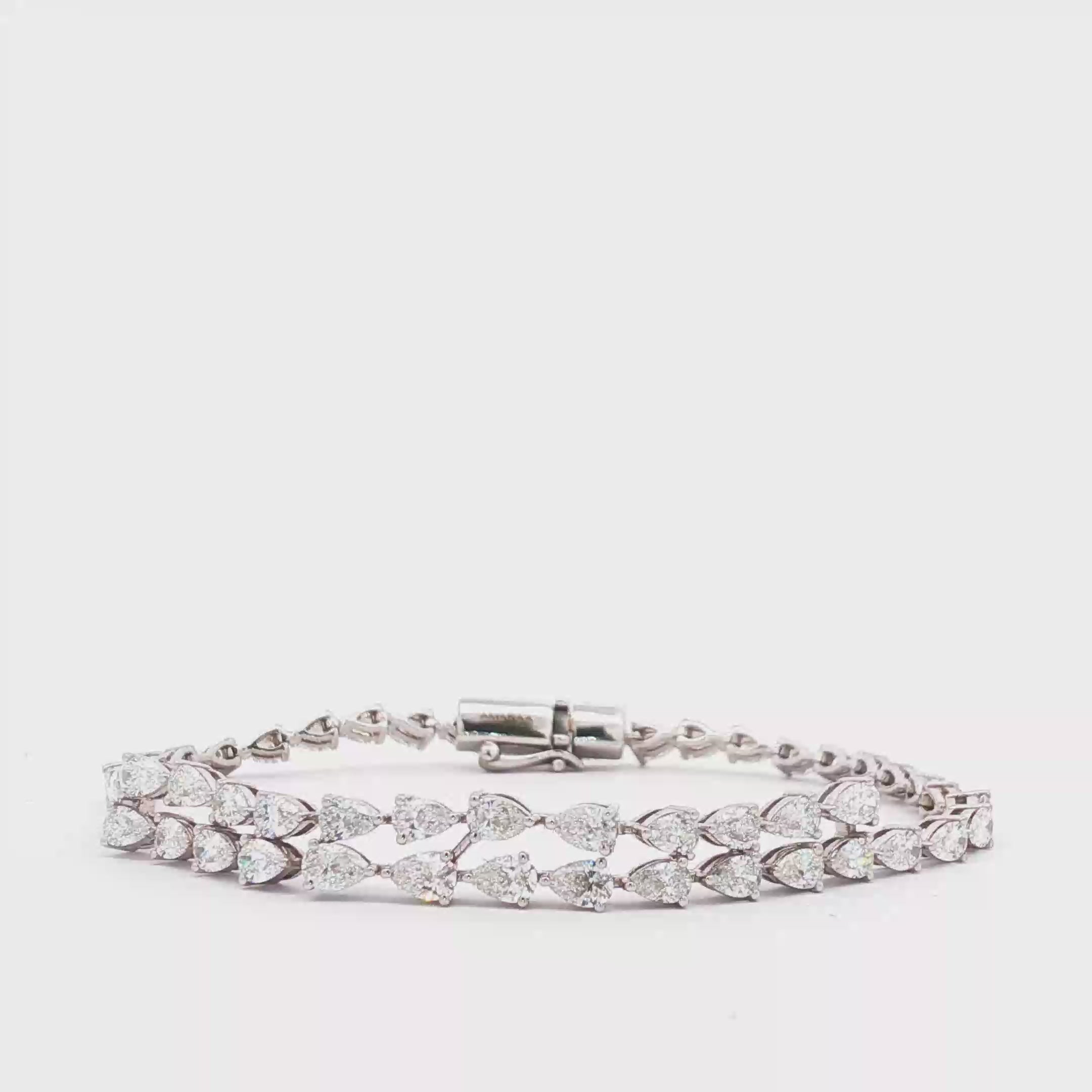 Pear x Round Harmony Bracelet