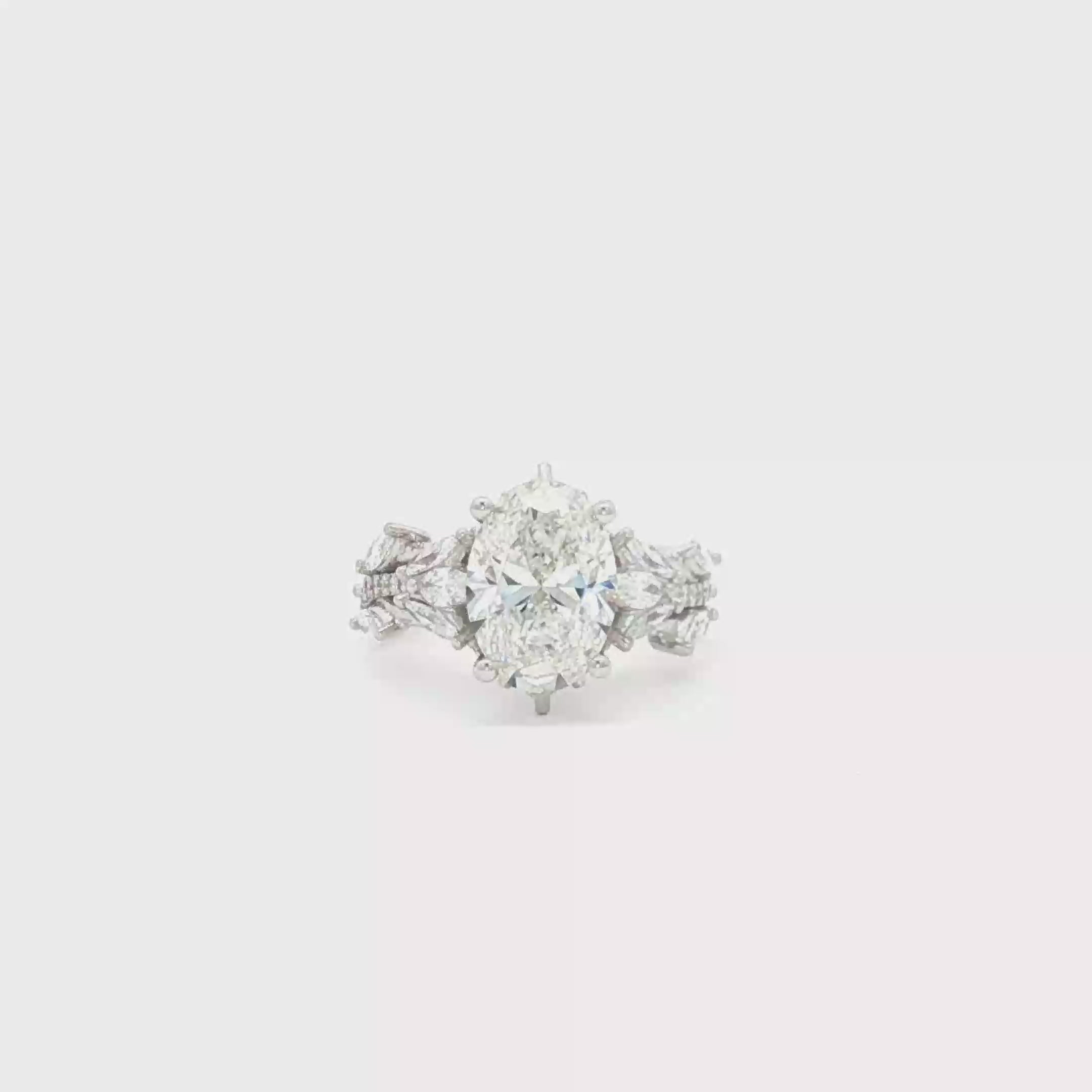 Beauty & the Beast Ring (3ct Oval)