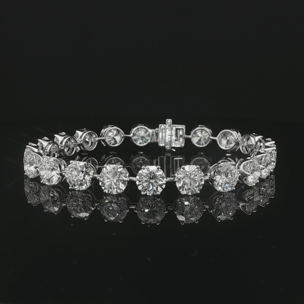 Classic 1ct Round Diamond Tennis Bracelet