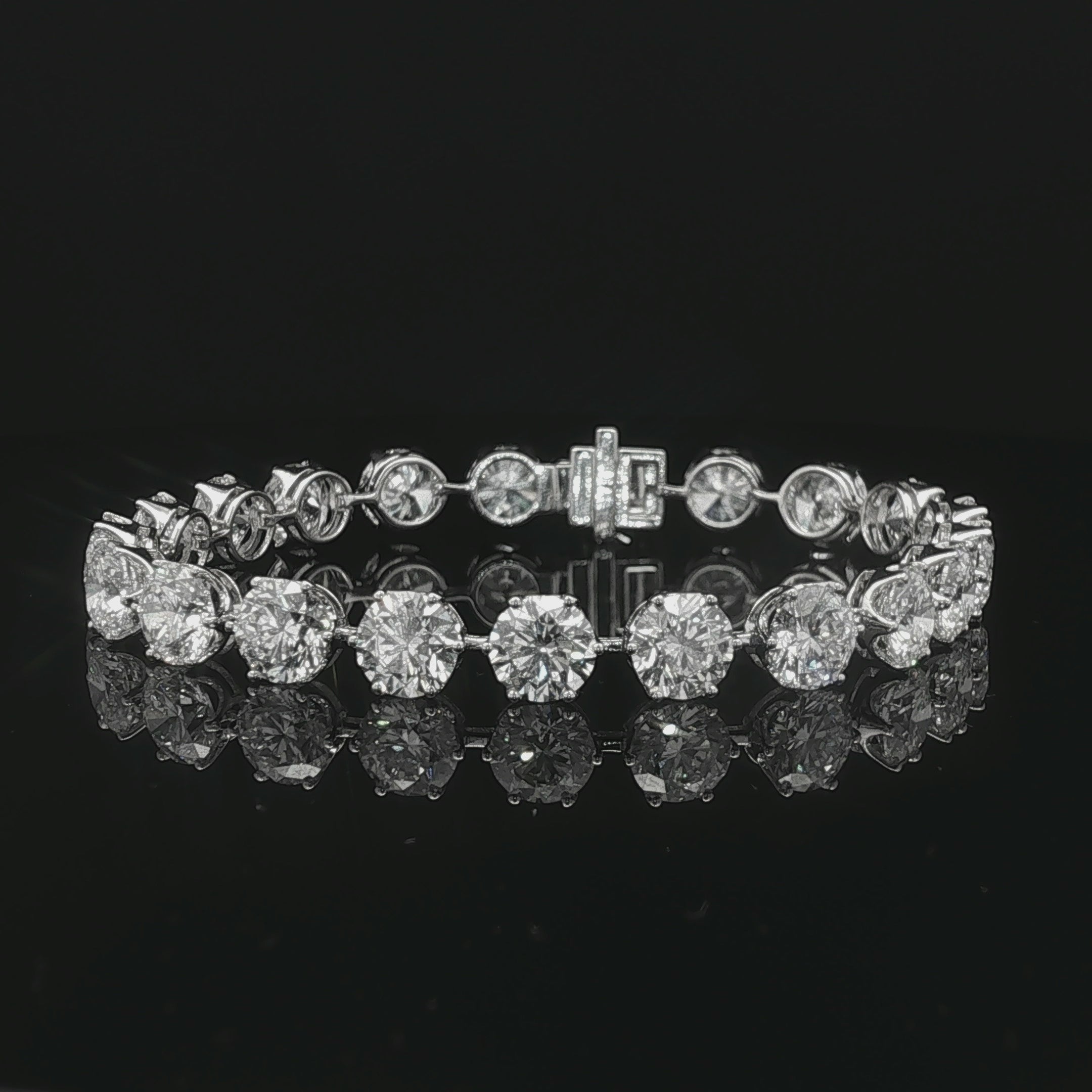Classic 1ct Round Diamond Tennis Bracelet