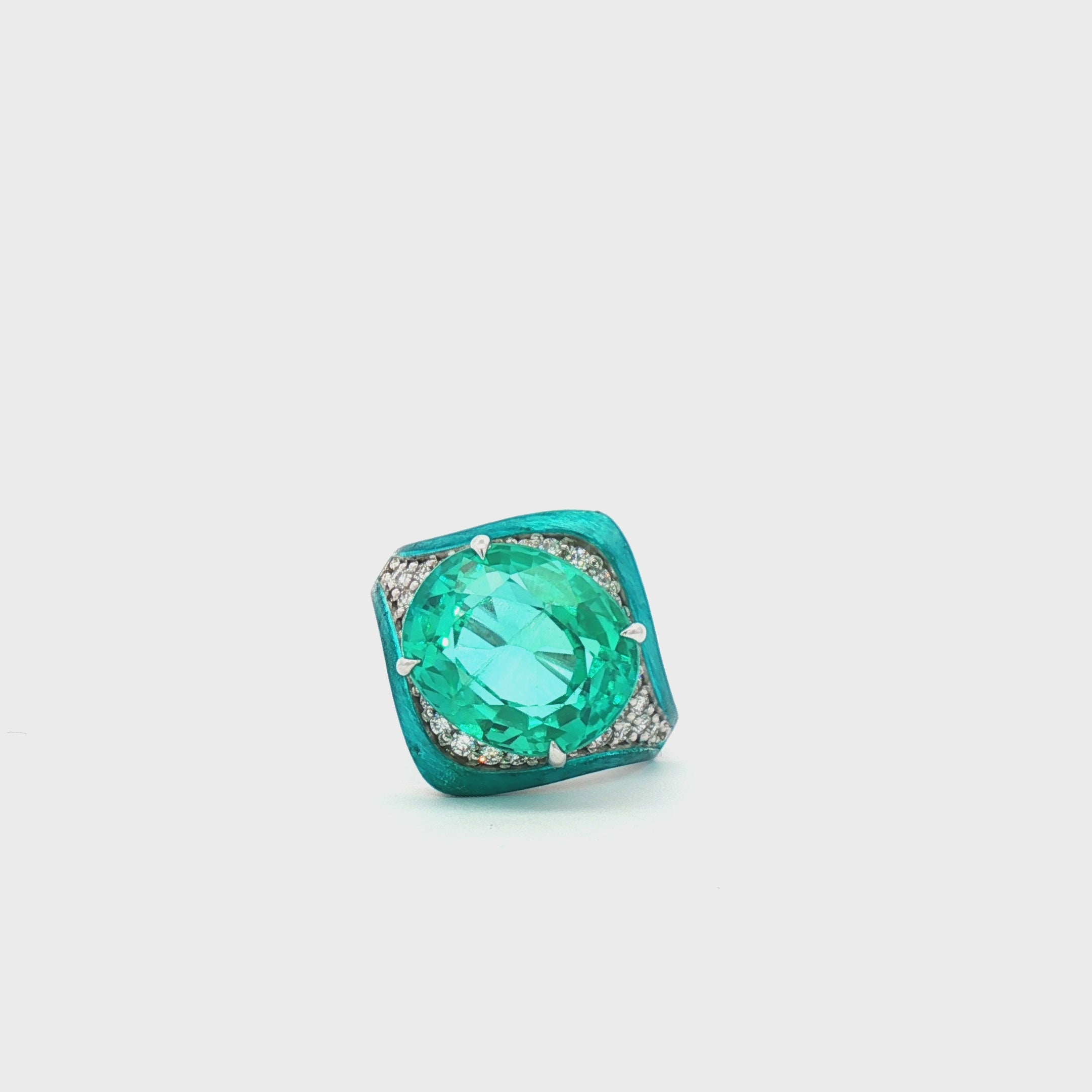 Paraiba Glow Ring