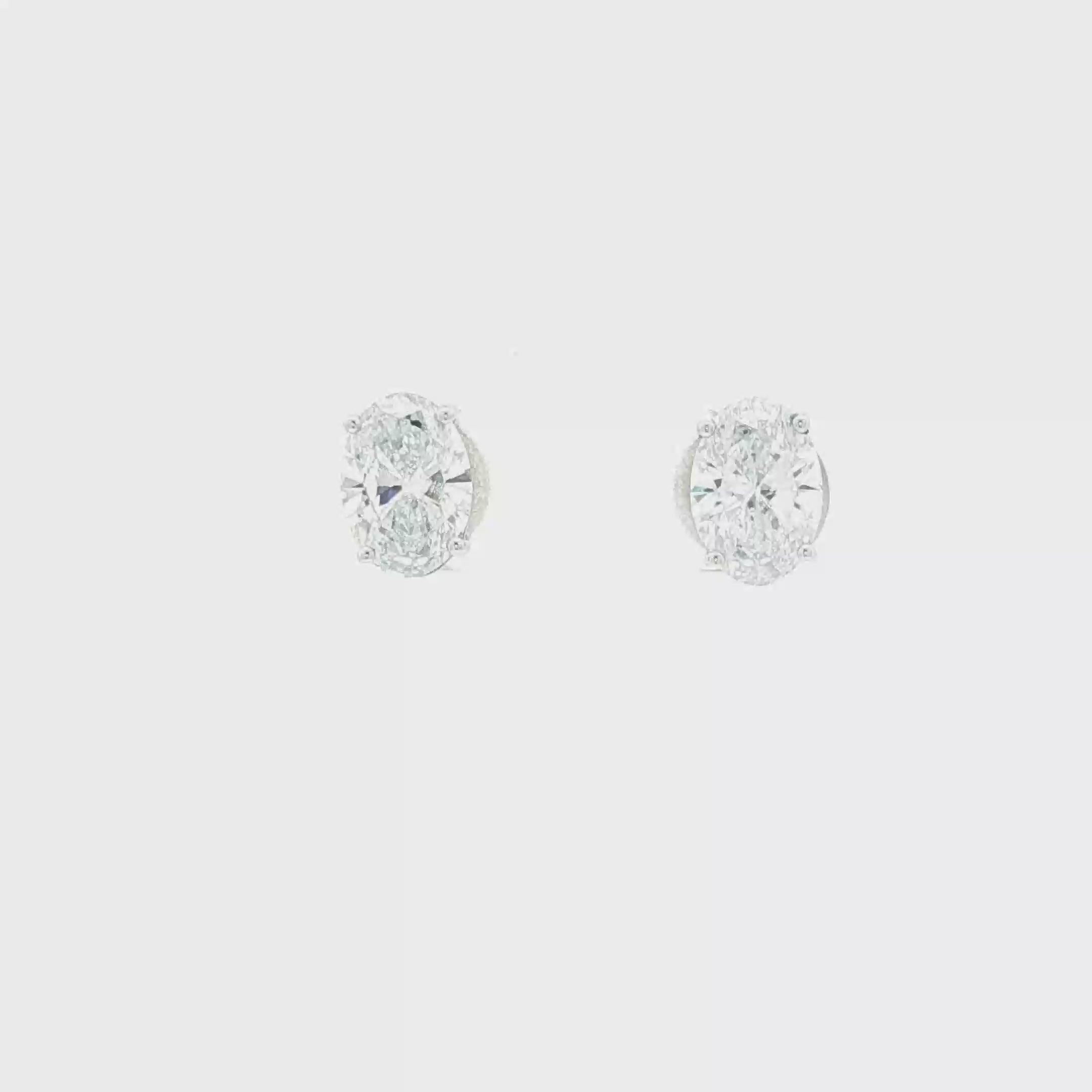 1.5ct Oval Studs