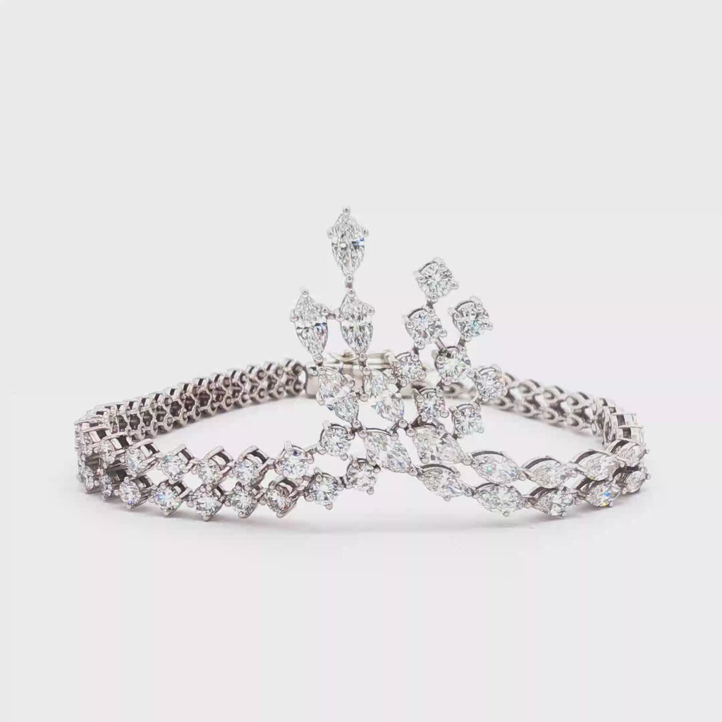 Cross Pear Bracelet