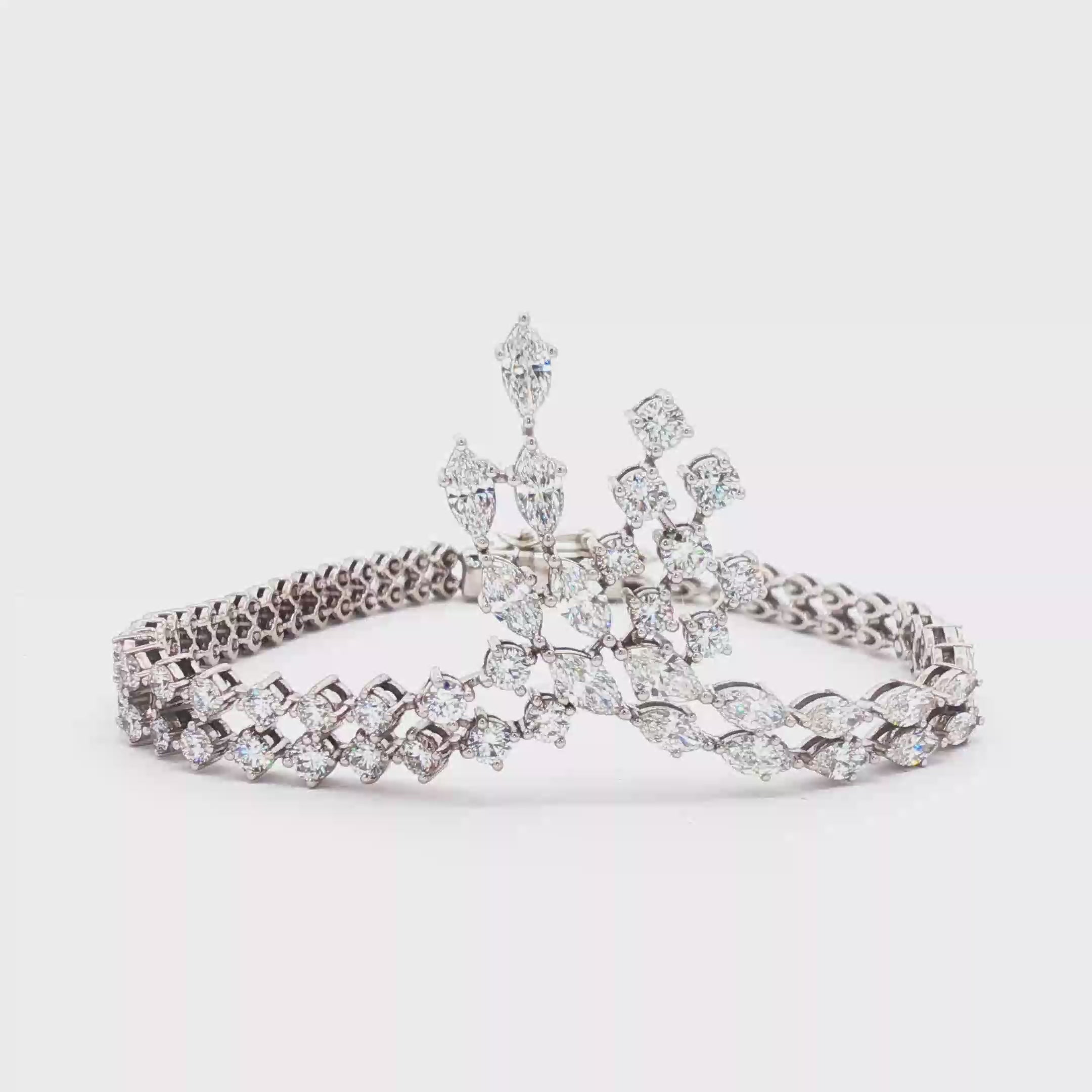 Cross Pear Bracelet