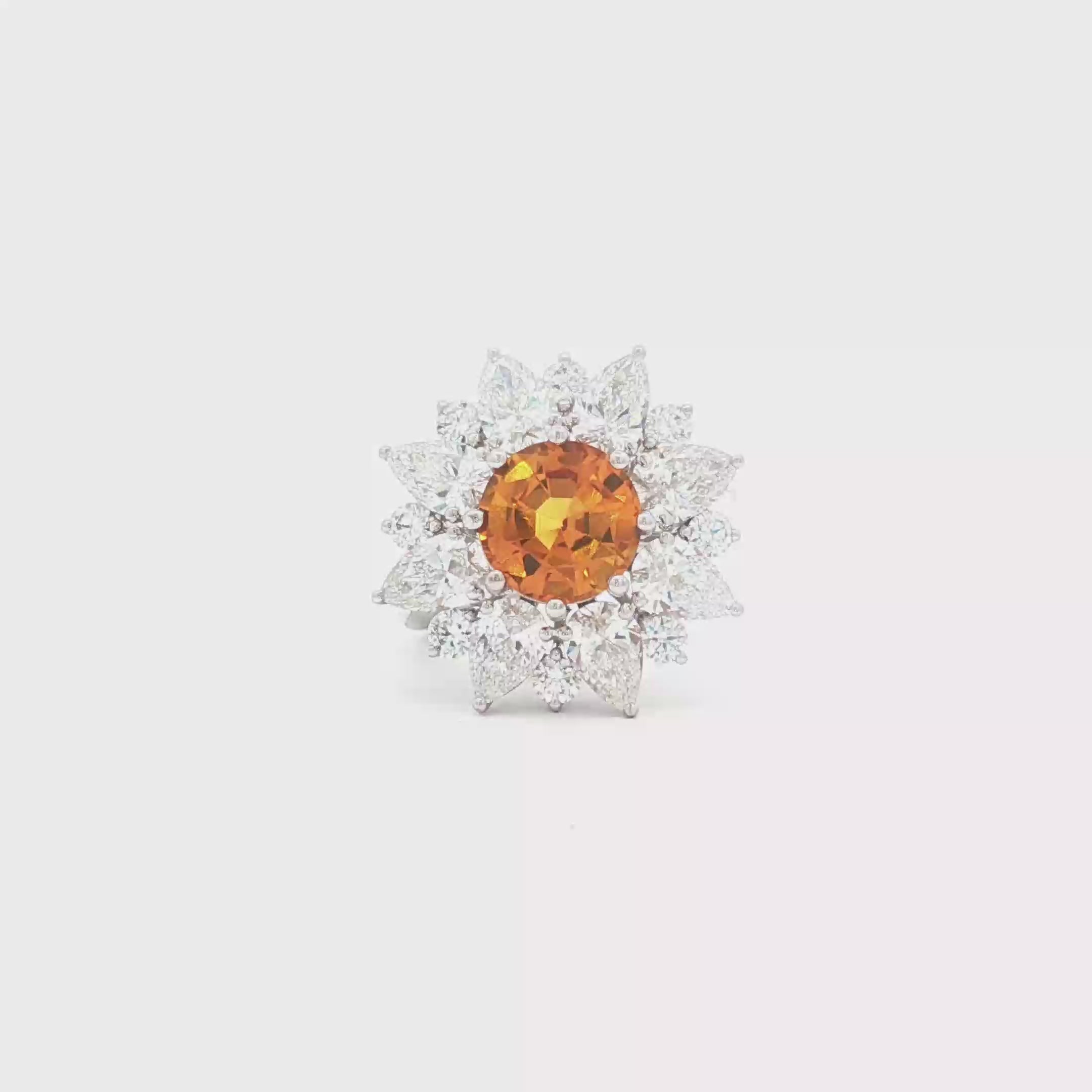 Yellow 3.21ct Round Ring