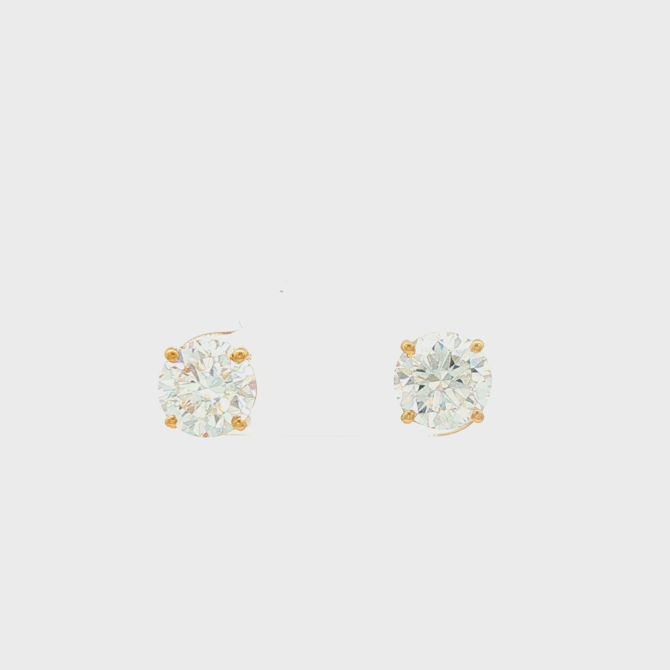1.5ct Round Studs