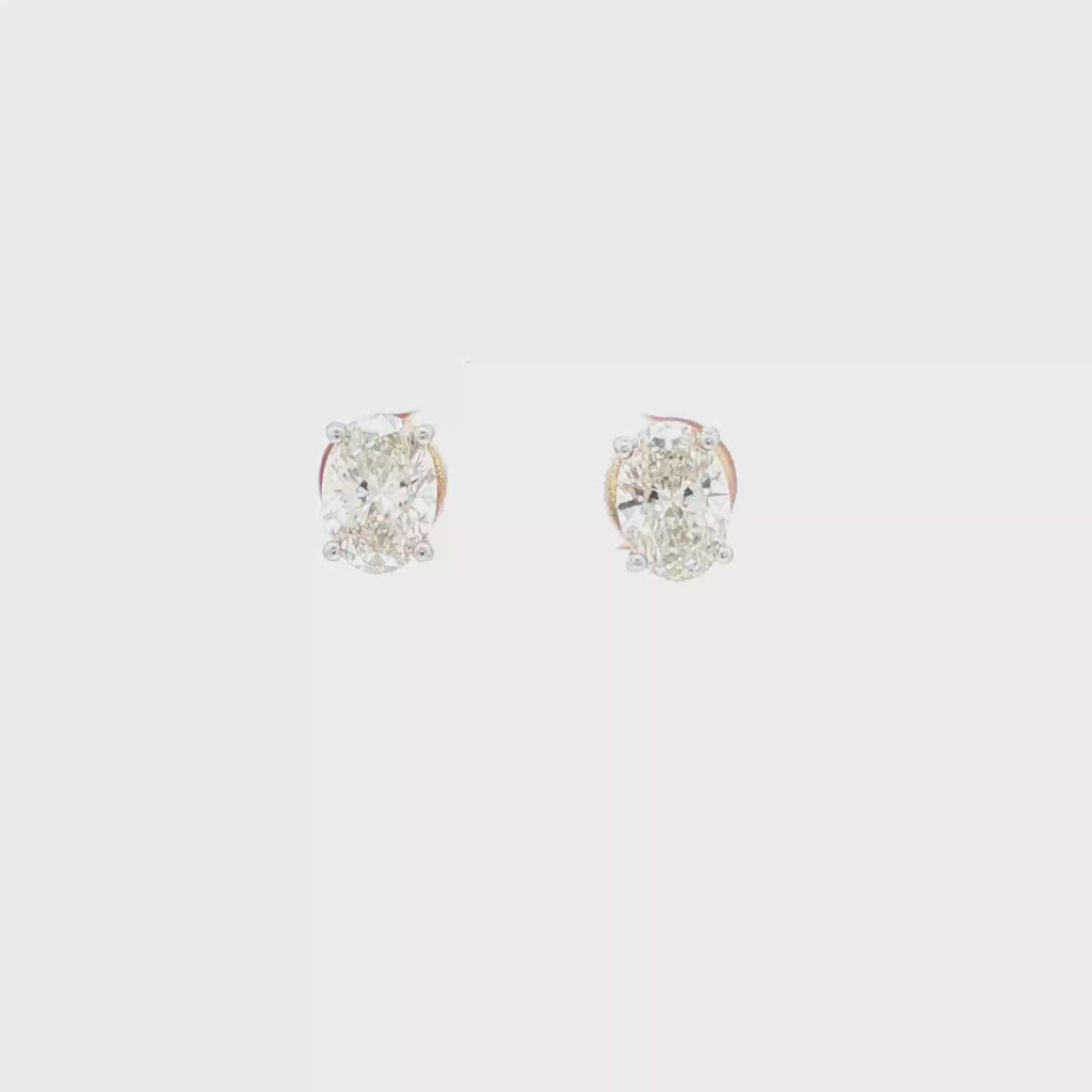 1.5ct Oval Studs