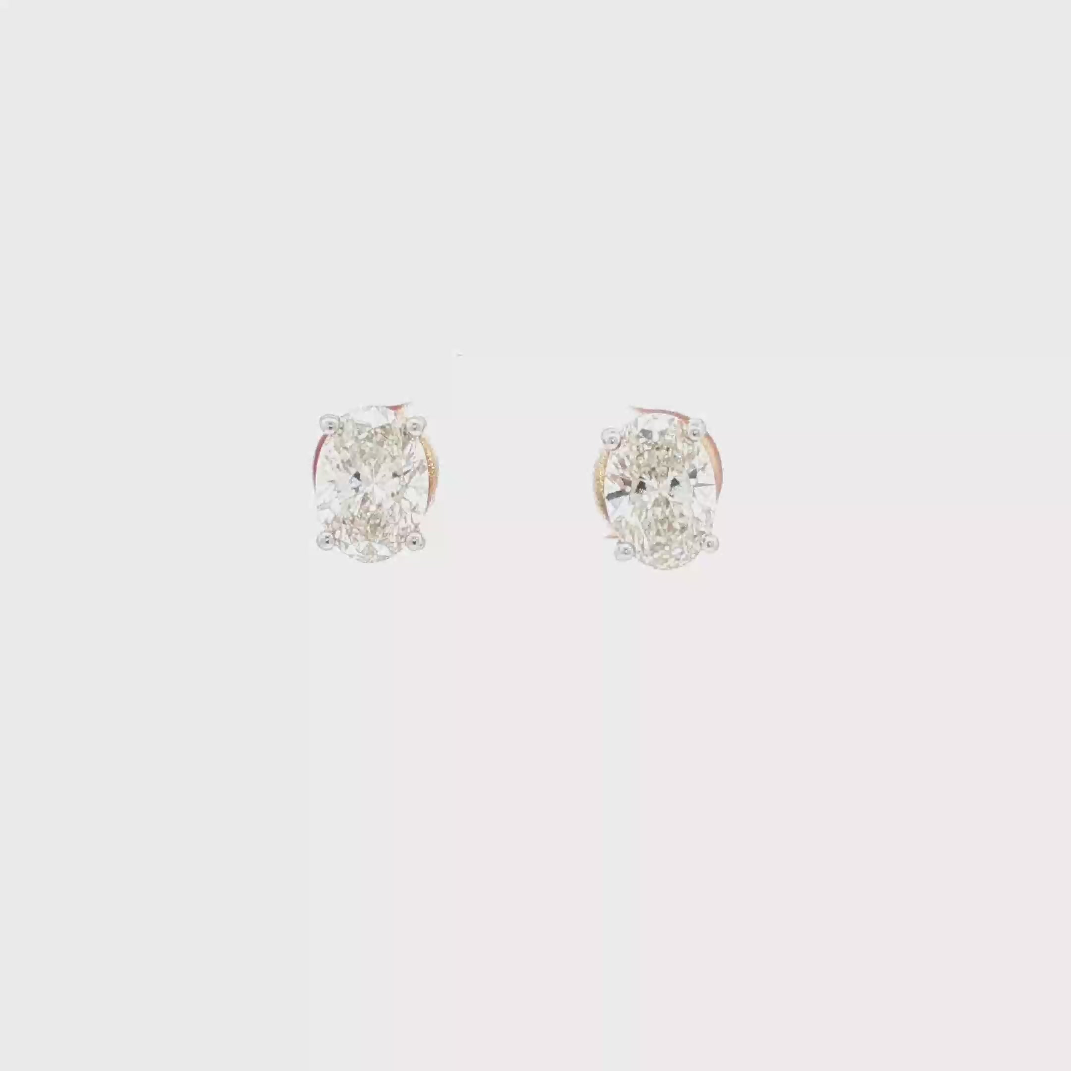 1.5ct Oval Studs