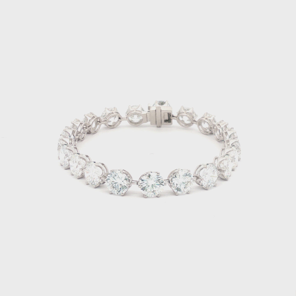 Classic 1ct Round Diamond Tennis Bracelet