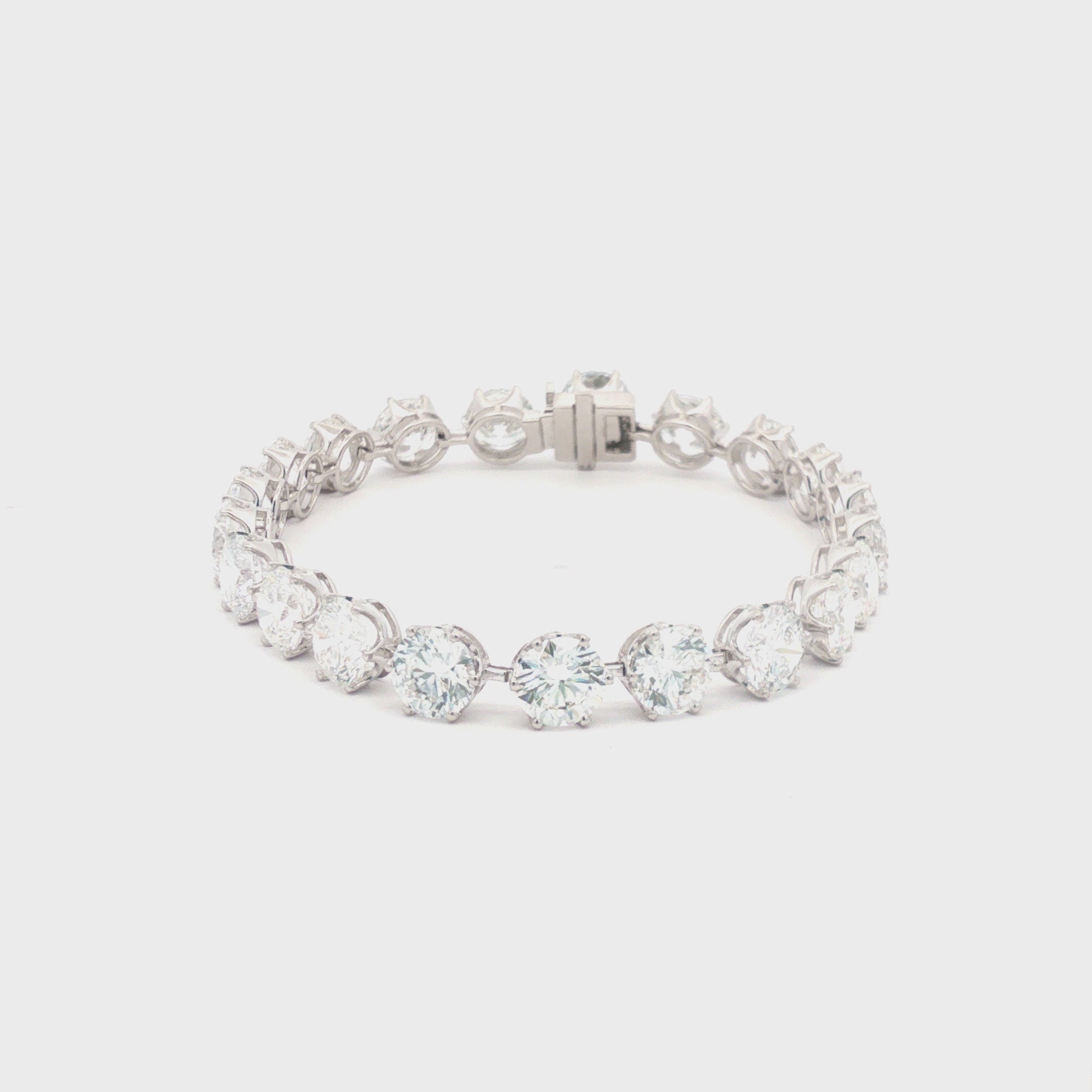 Classic 1ct Round Diamond Tennis Bracelet