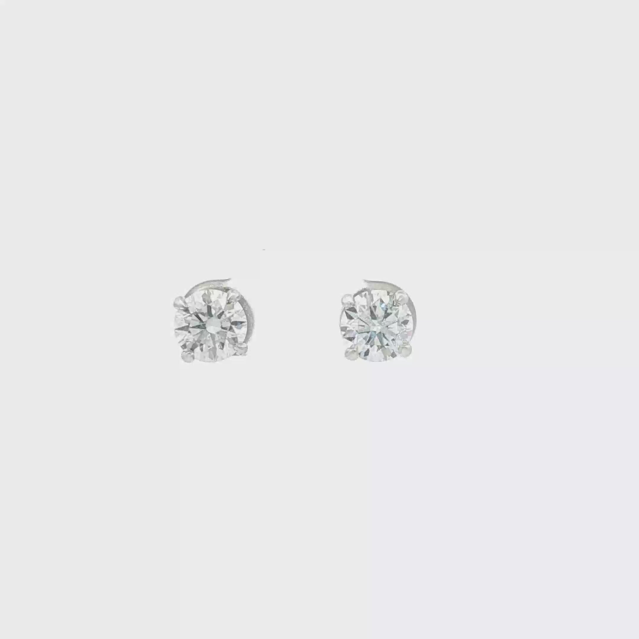 1.5ct Round Studs