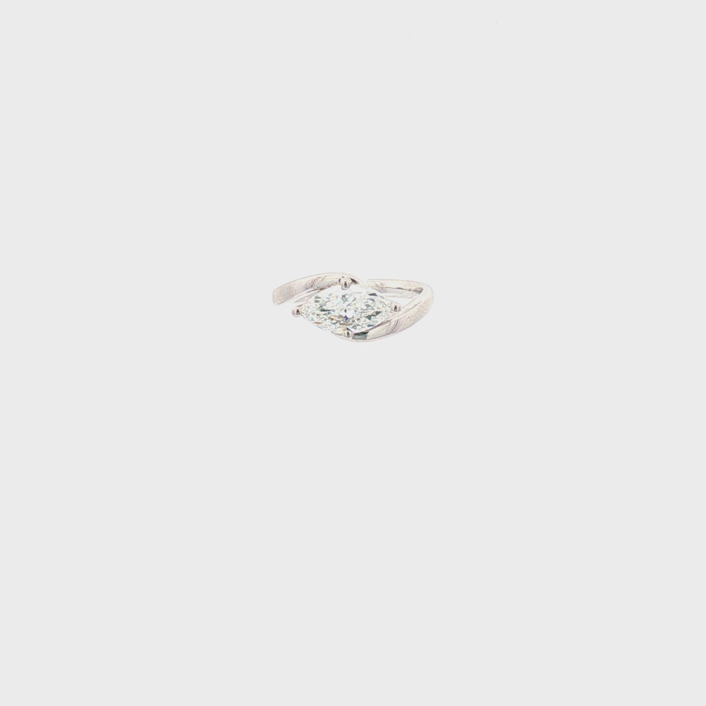 Marquise Pinky Finger Ring