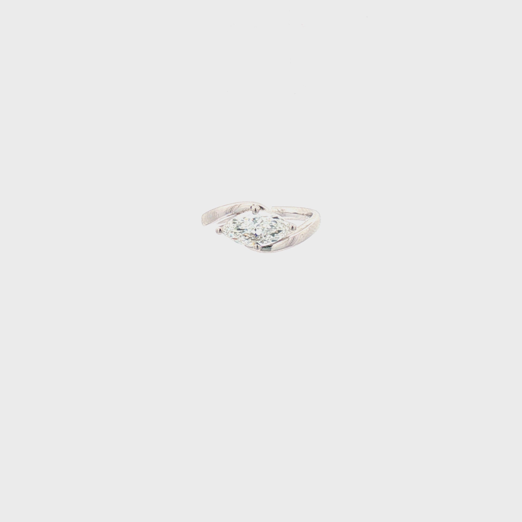 Marquise Pinky Finger Ring