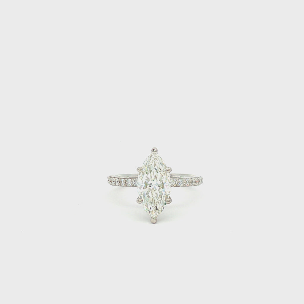 2ct Marquise Engagement Ring