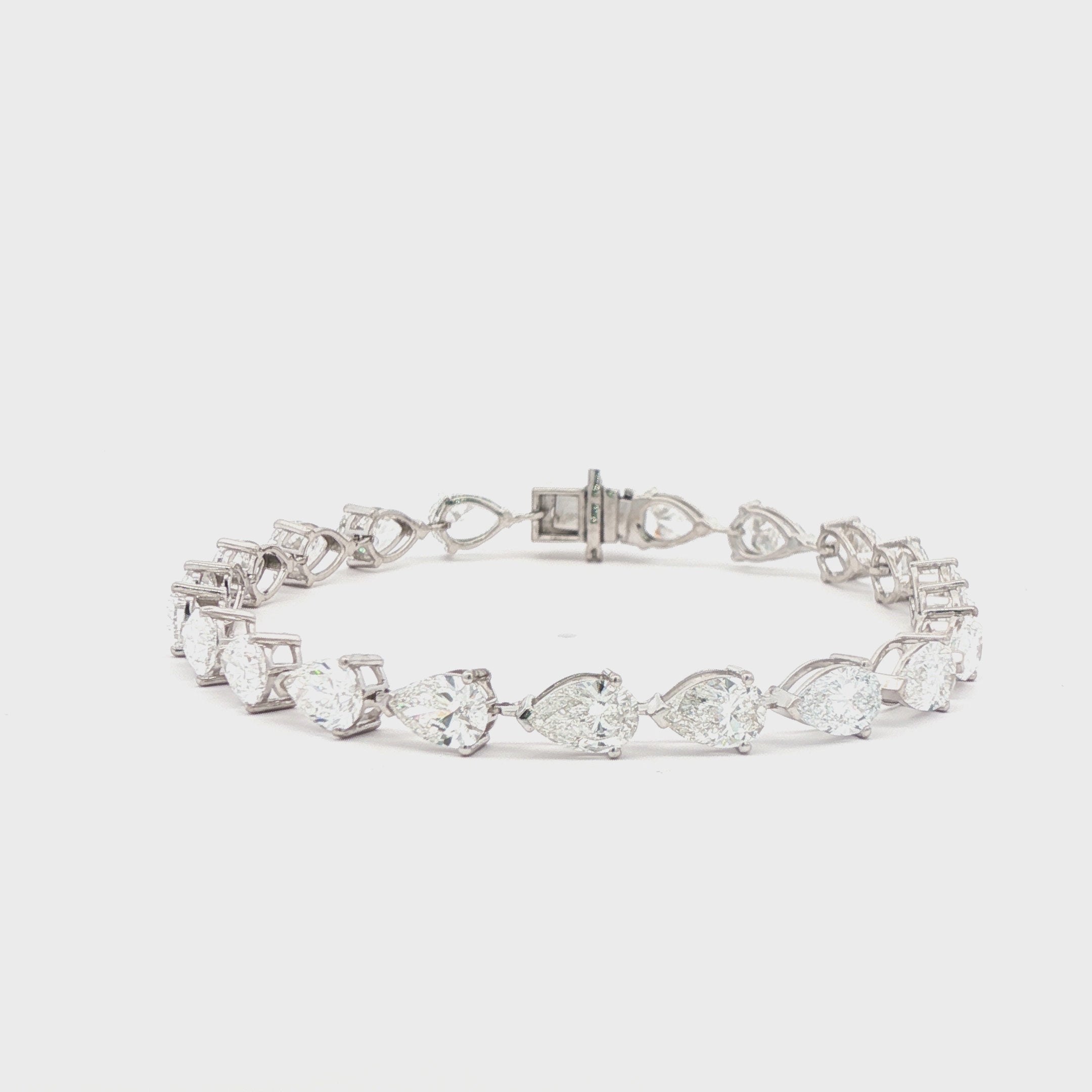 50pts Pear Tennis Bracelet