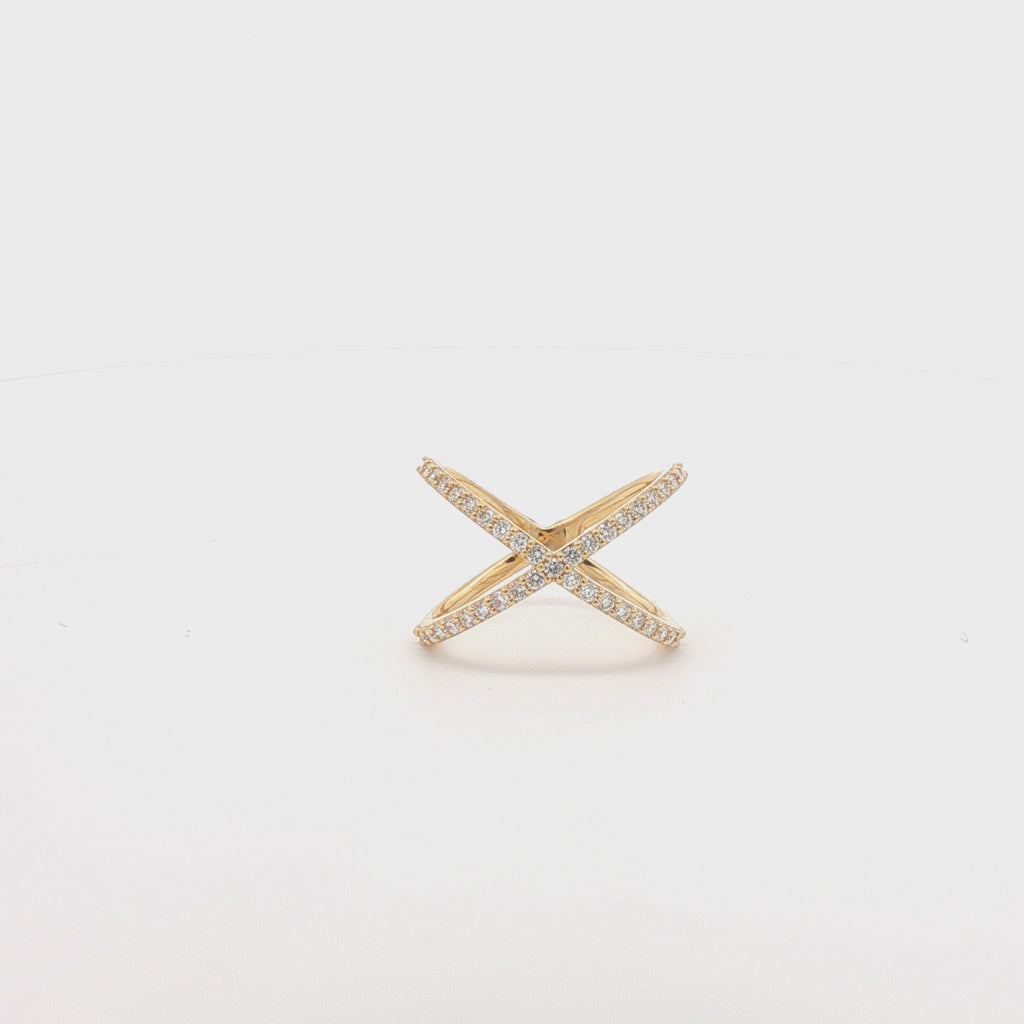 Criss-Cross Ring