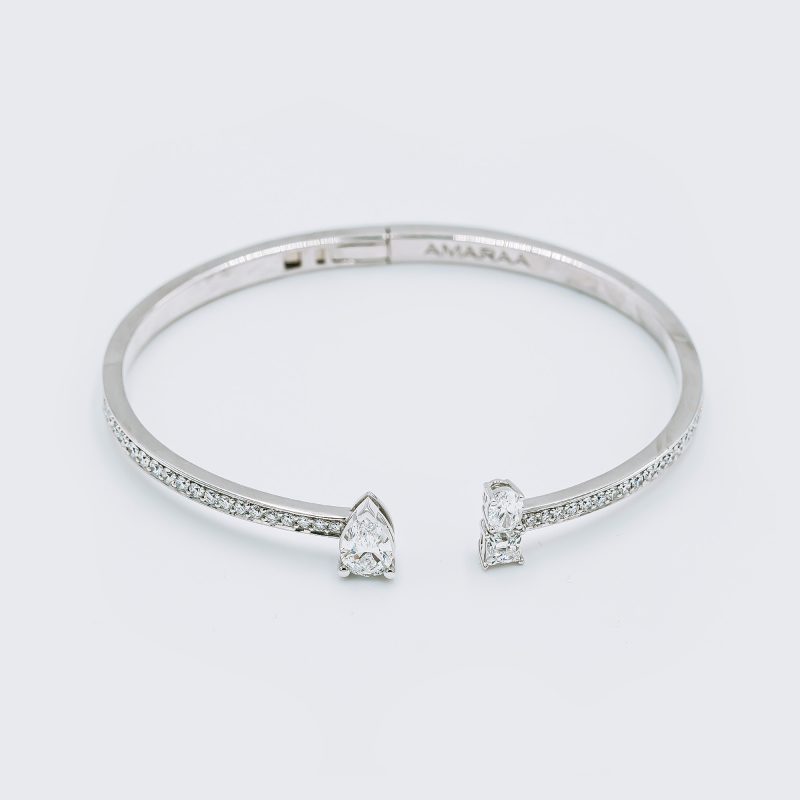 BRACELET - OPEN FANCY SHAPE BANGLE